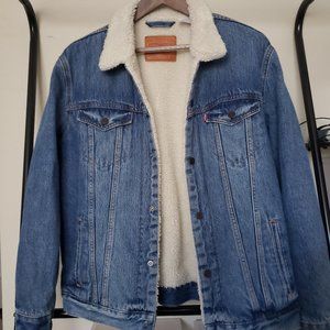 Levi's Sherpa Lined Denim Jacket XL
